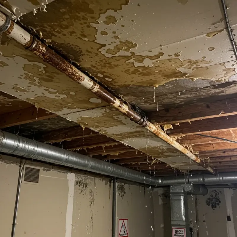 Ceiling Water Damage Repair in Advance, NC